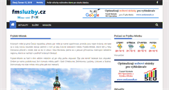 Desktop Screenshot of fmsluzby.cz